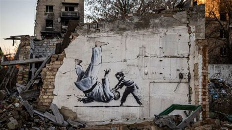 Banksy Unveils Seven New Murals In Ukraine Hotpress