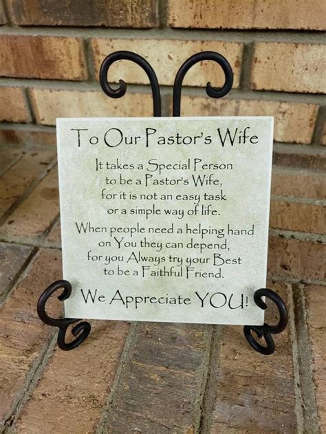X Tile Slate Plaque Pastor S Wife Appreciation Gift Art Etsy Pastors Wife Appreciation
