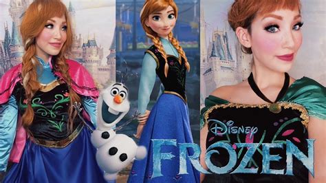 Everyday Disney Series Anna Frozen Makeup Tutorial Youtube