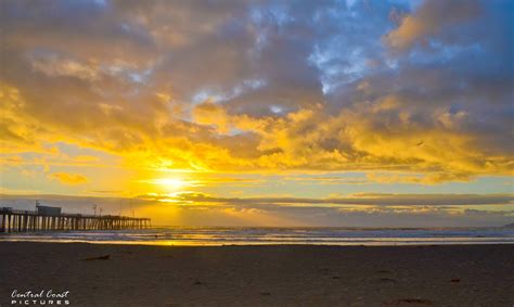 Sunset In Pismo Beach Ca By Amy Joseph