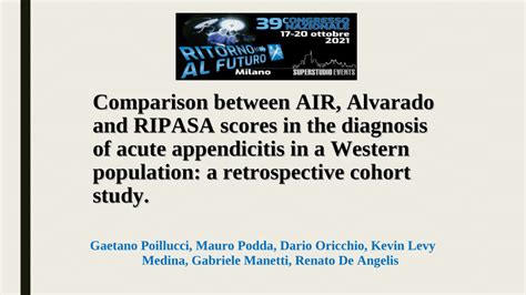 Pdf Comparison Between Air Alvarado And Ripasa Scores In The