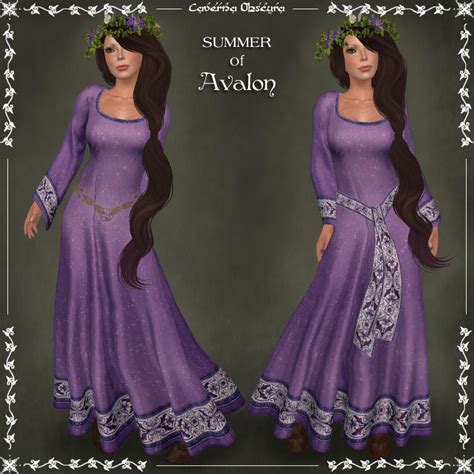 Summer Of Avalon Celtic Dress By Elvina Ewing On Deviantart