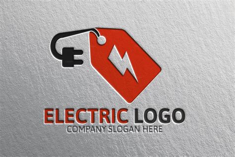 Power Electric Discount Logo ~ Logo Templates On Creative Market