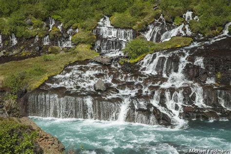 Wasserfälle Hraunfossar