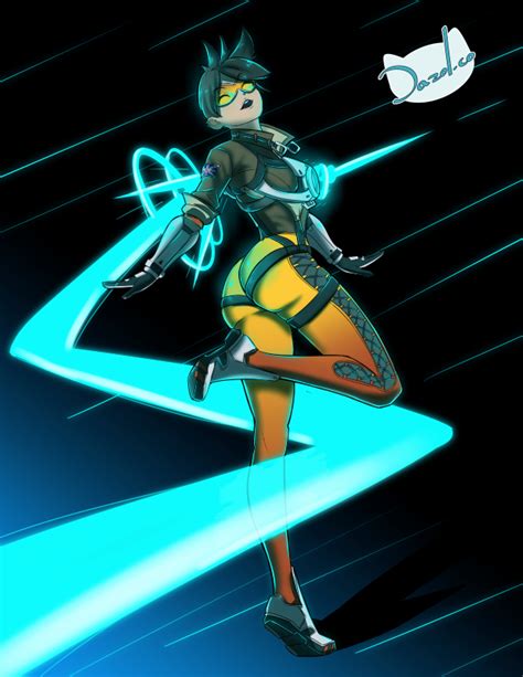 Tracer Pinup By Dazol Hentai Foundry