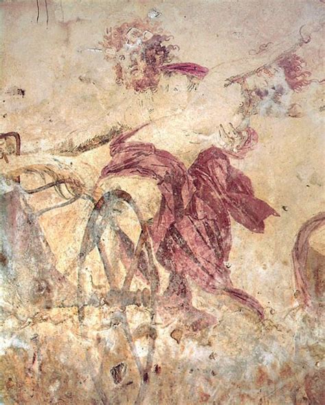 Esdur Hades Abducting Persephone Wall Painting In The Small Royal