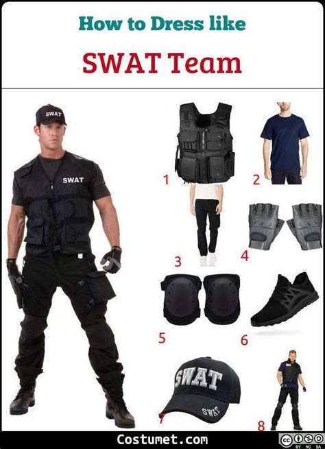 Elite Swat Team Costume