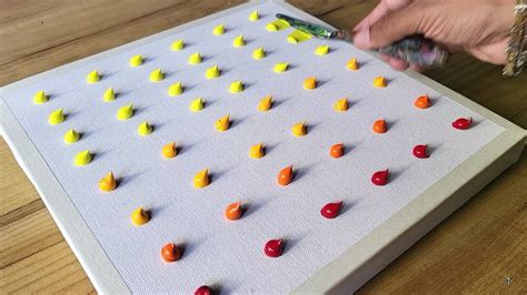 Easy Textured Abstract Painting Step By Step For Beginners Acrylic