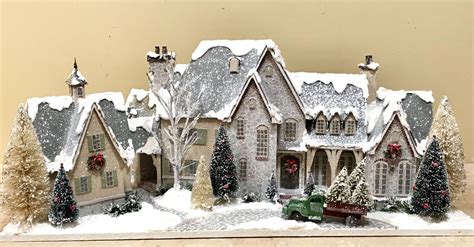 How To Make Christmas Village Houses 2022 Get Christmas 2022 Update