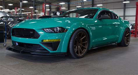 Captivating Green Mustang Boasting Carbon Fiber — Gallery
