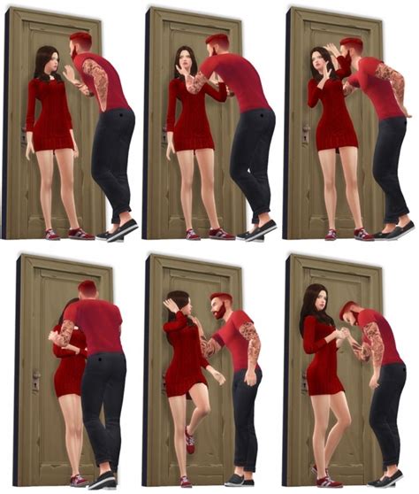 Couple Poses 21 At Rinvalee Sims 4 Updates
