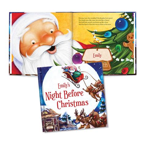 My Night Before Christmas Personalized Book Bas Bleu