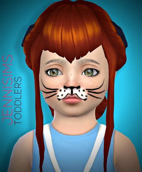 Jenni Sims Toddlers Face Paint Sims 4 Downloads