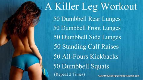 16 Amazing Leg Workouts To Tone Your Lower Body TrimmedandToned