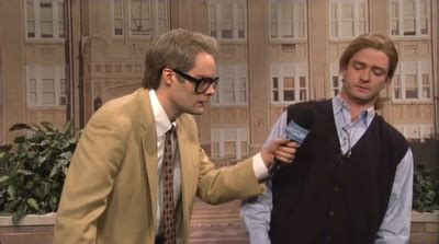 Obviously a nerdy timberlake is a great timberlake. Herb Welch (SNL's Bill Hader) has been a reporter for a ...