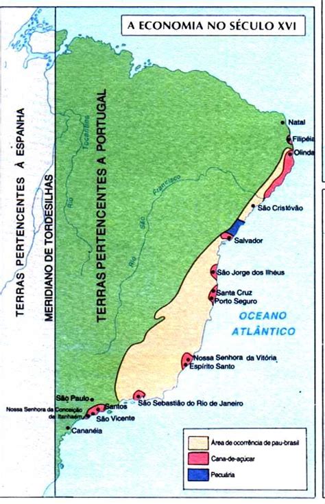 Mapas Históricos Brasil Colônia Aula De Geografia Resumo História Do