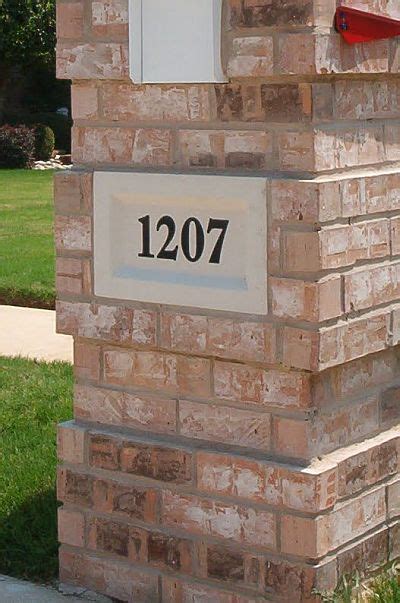 Hey in this video i will be building a new brick mailbox. Brick Mailbox Design Options - Information & Pictures ...