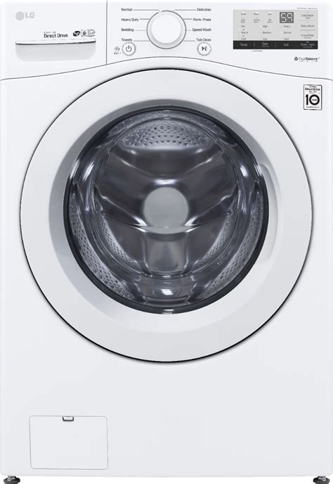 Lg 45 Cu Ft High Efficiency Stackable Front Load Washer With