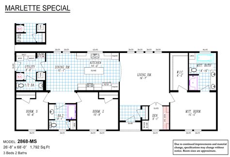 This mobile home is beautiful and has lots of upgrades throughtout. Marlette Homes - ModularHomes.com