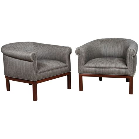 Pair Of Barrel Back Chairs By Jules Heumann For Furniture Design Download Free Images Wallpaper [furnituredesign421.blogspot.com]
