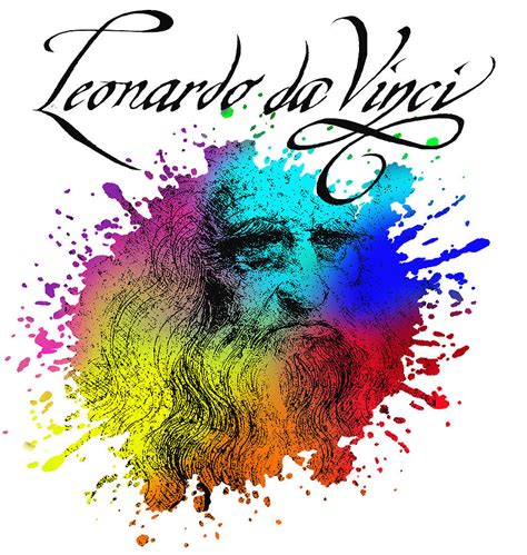 Leonardo Da Vinci Self Portrait With Signature Digital Art By