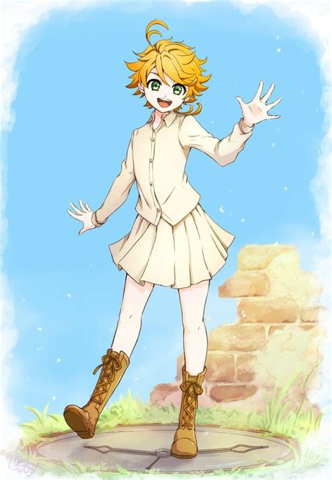 Emma The Promised Neverland Neverland Neverland Art Anime