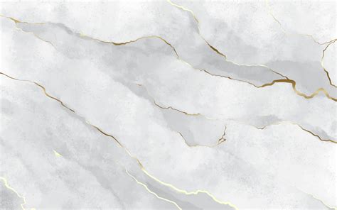 White And Gold Marble Texture Seamless Image To U