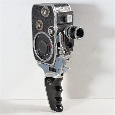 Paillard Bolex Vintage B8 8mm Film Movie Camera With F19 13mm Lens