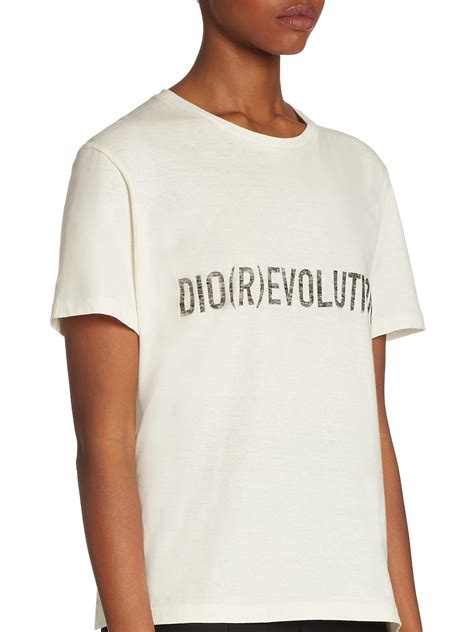 Lyst Dior Revolution T Shirt In White