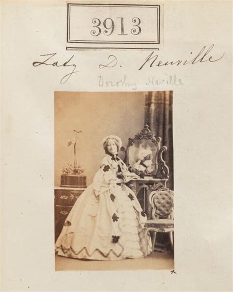 Npg Ax53928 Lady Dorothy Fanny Nevill Née Walpole Portrait
