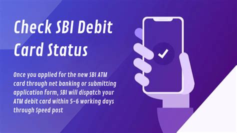 … there's no way to physically track your debit or credit cards, and the smart chips can't do it for you. SBI ATM Card Status - How to Track SBI Debit Card Status Send by Speed Post