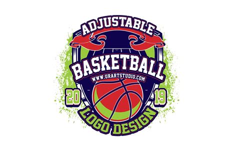 Basketball Adjustable Vector Logo Design For Print Ai Eps Pdf Psd 501