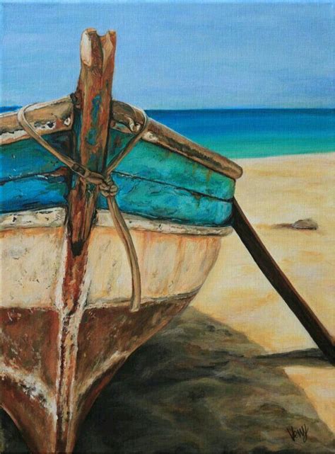 11 Best Paintings Of Row Boats Images On Pinterest Ships Beach