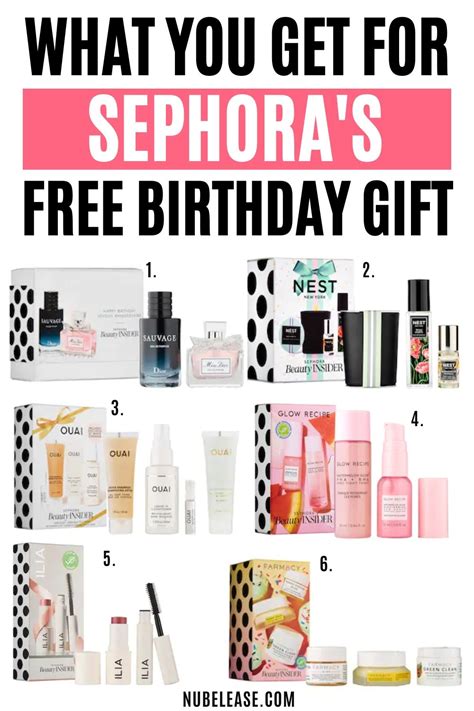 What You Get For Sephora S Free Birthday Gift Freebies On Your