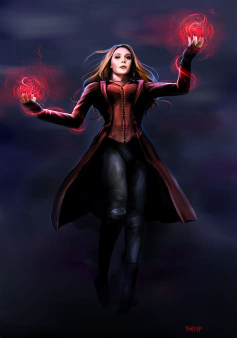 Scarlet Witch By 666celia Scarlet Witch Avengers Scarlet Witch