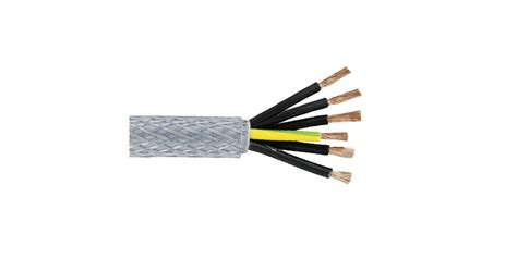 Rs Pro 8 Core Screened Sy Control Cable 15 Mm² Transparent Pvc
