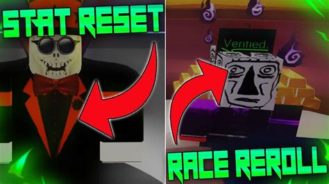 How To Get Free Stat Reset And Change Race Npc Locations Blox Piece