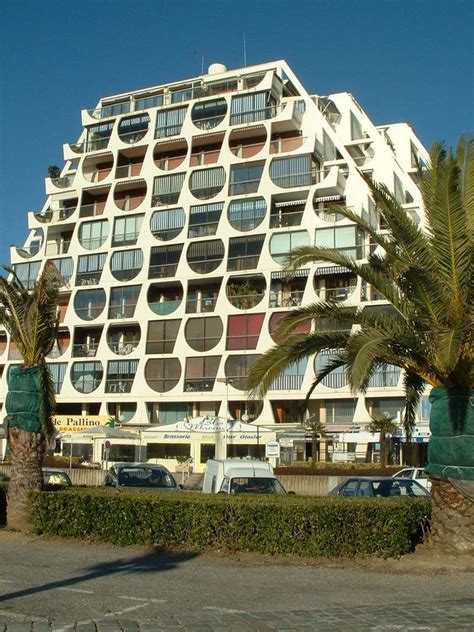 Labellisée « patrimoine du xxème siècle » en 2010 par le ministère de la culture, la ville de la g. Photo à La Grande-Motte (34280) : La Grande Motte -12 ...