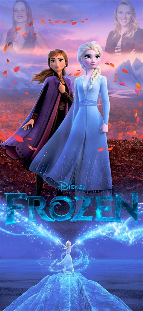 Anna Brie Larson And Elsa Scarlett Johansson By Jayzx100 Frozen On