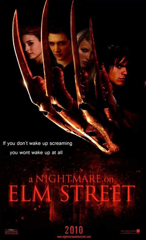 A Nightmare On Elm Street 2010 Movie Remake Poster Nightmare On Elm