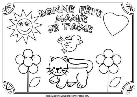 Coloriage Fete Des Mamies