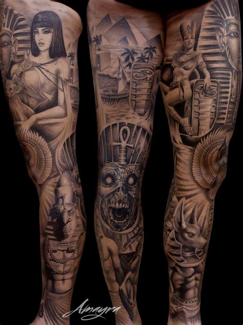 Egyptian Tattoo Sleeve Egyptian Tattoos Tattoos