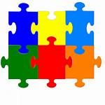 Puzzle Jigsaw Pieces Svg Icon Clipart Clip