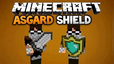 Minecraft Asgard Shield Mod Giant Swords And Shields Youtube