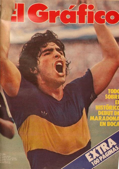 24 de febrero de 1981 Maradona debuta en Boca El Gráfico