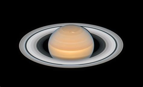 Hubble Takes Portrait Of Opulent Ring World Saturn Is By Far The