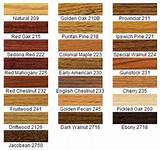 Photos of Wood Stain Color Chart Lowes