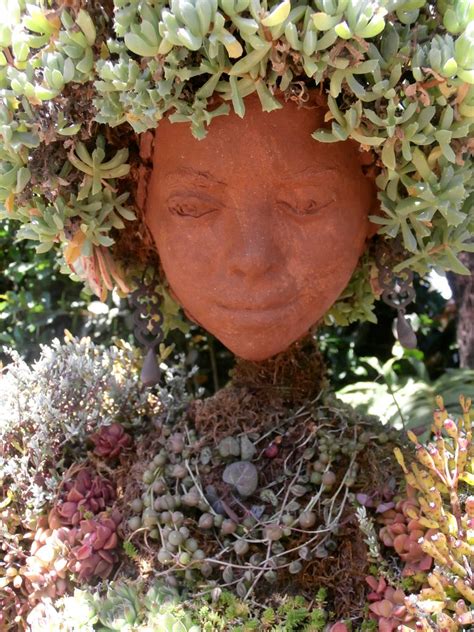 Flower Girl Plant Statue By Britstock On Deviantart