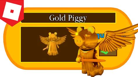 Roblox How To Get The Gold Piggy Skin In Piggy And All 4 Wheel
