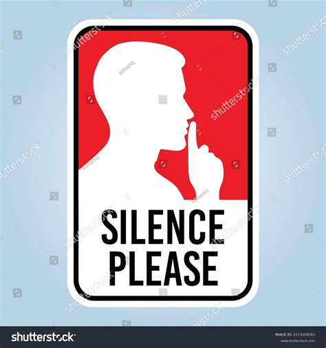 7806 Silence Please Images Stock Photos And Vectors Shutterstock